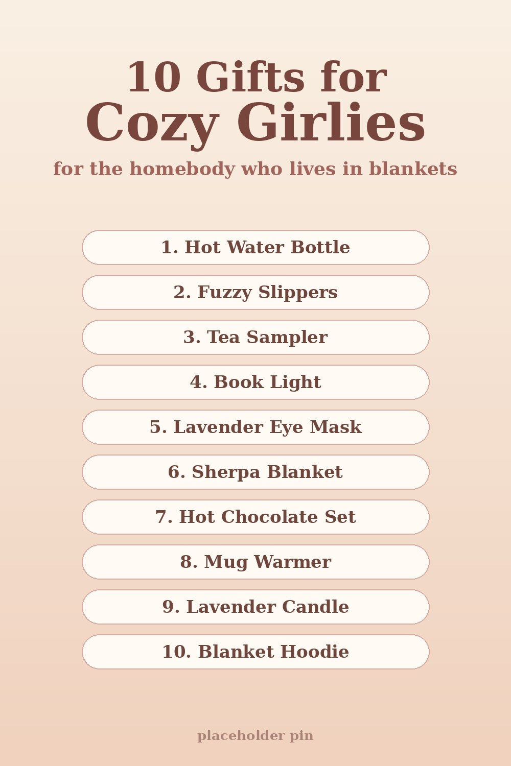 10 Gifts for Cozy Girlies for the homebody who lives in blankets