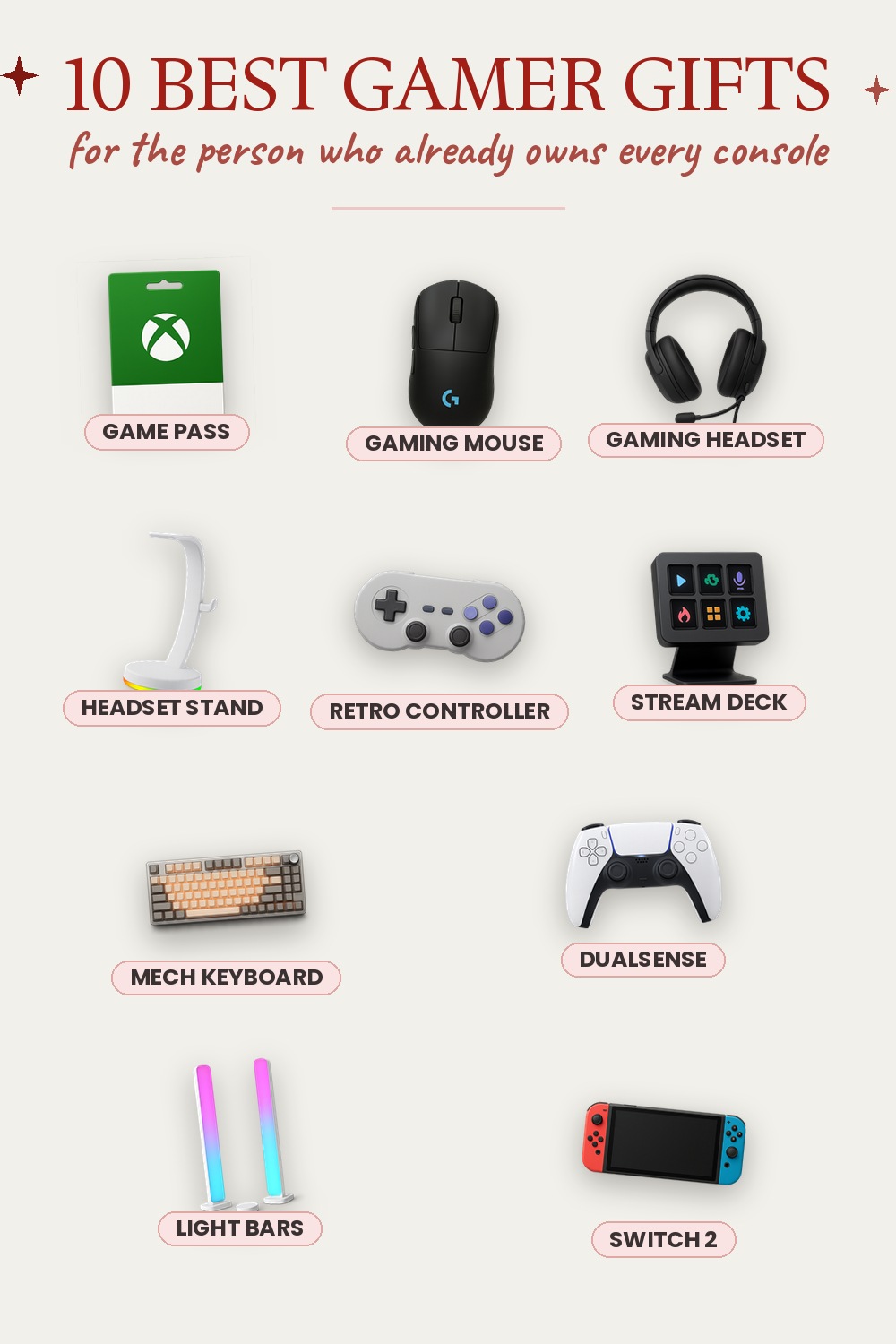 10 Best Gamer Gifts for the person who already owns every console